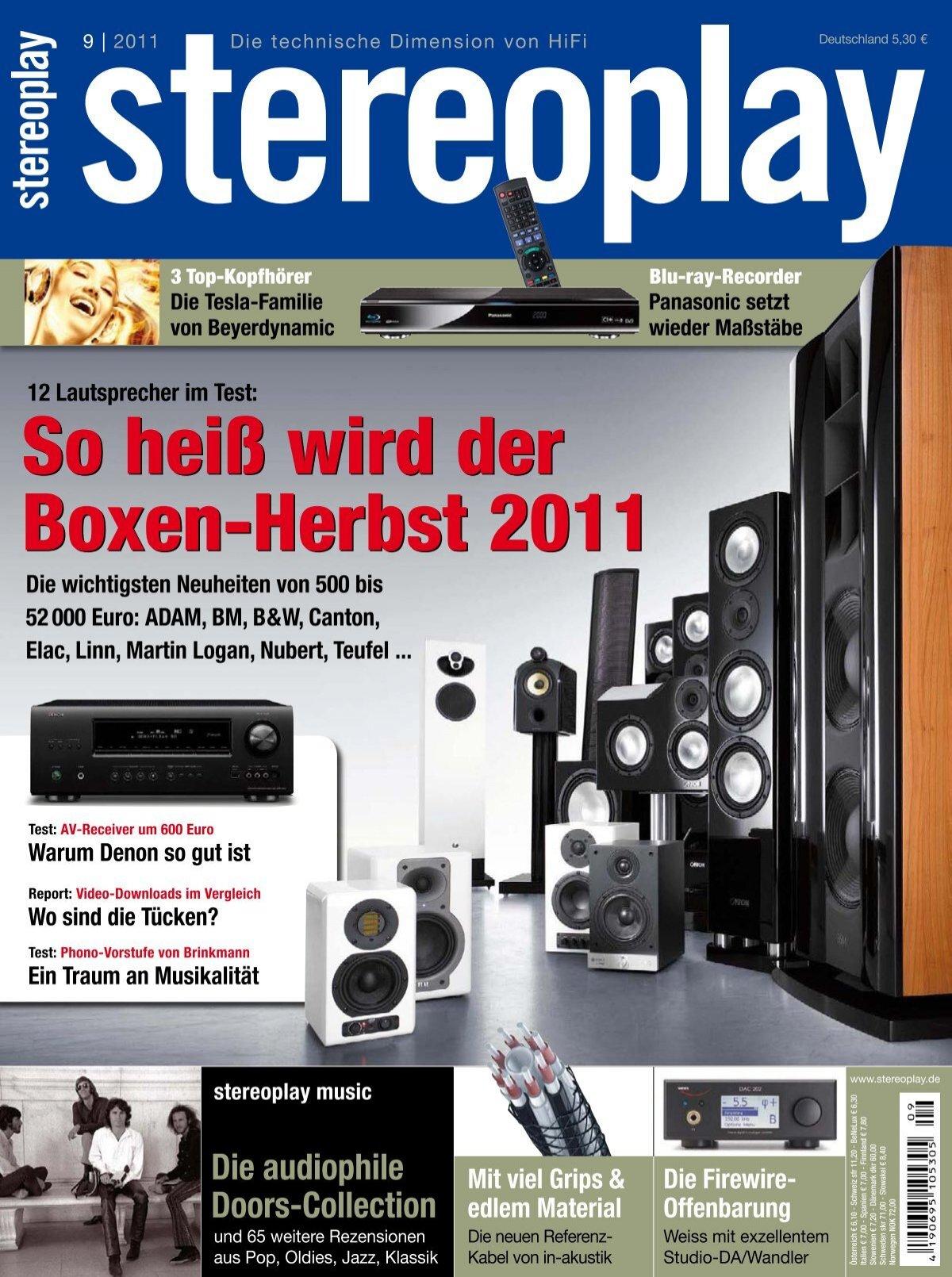 stereoplay So heiß wird der Boxen-Herbst 2011 (Vorschau)