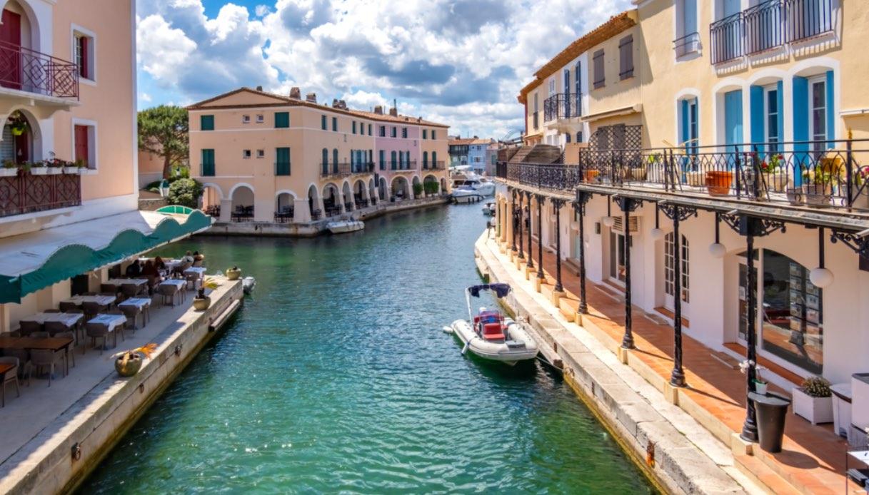 Urlaub in Port Grimaud, kleiner Lagune der Provence