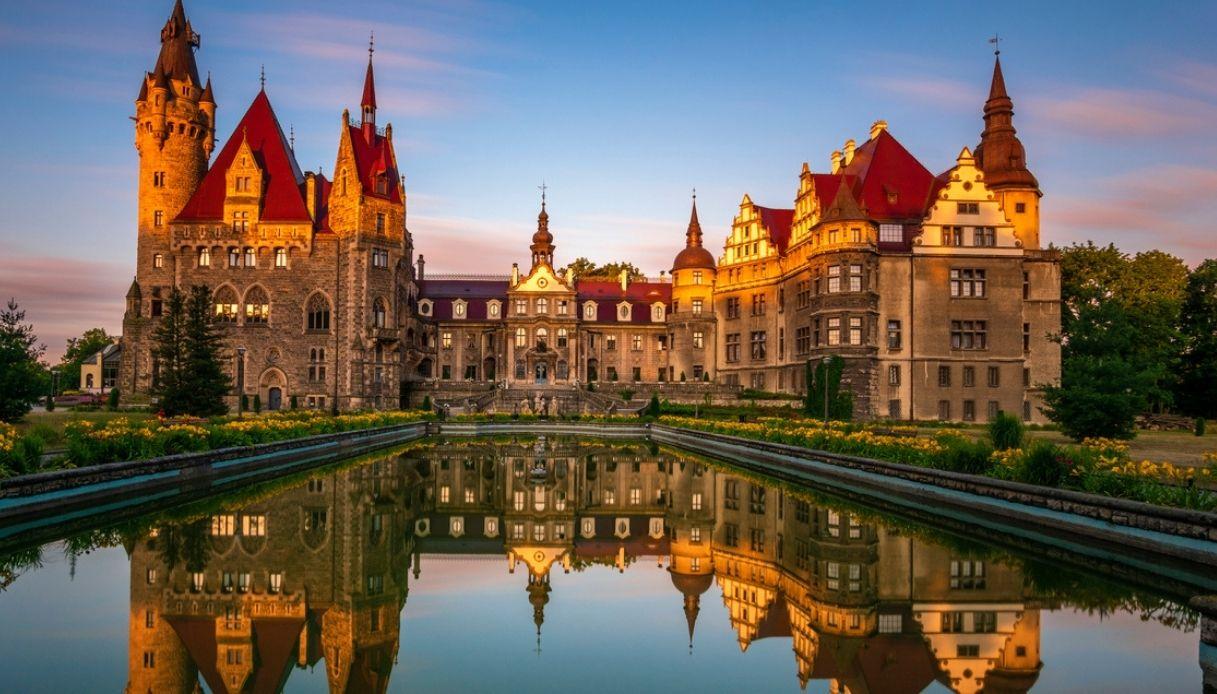 Schloss Moszna in Polen